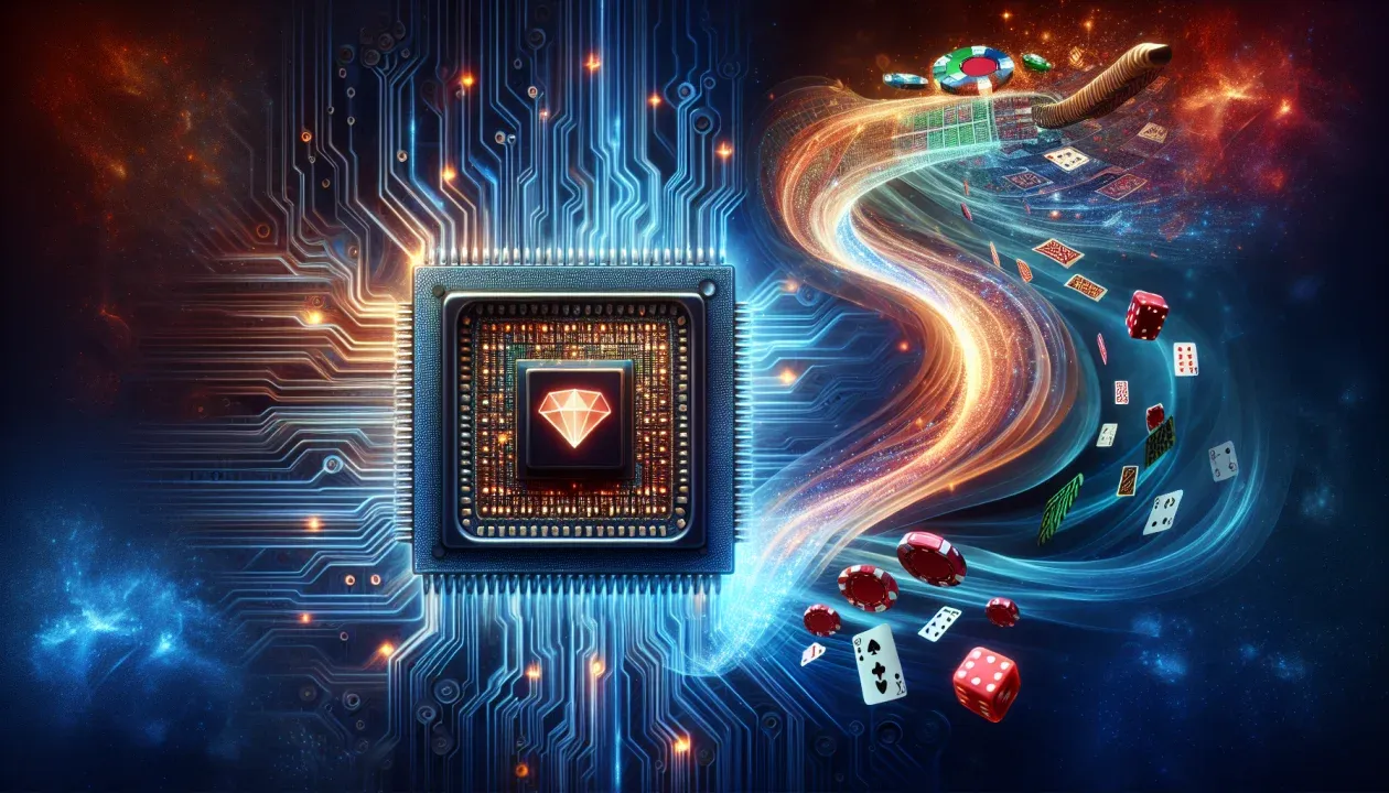 Online slots interface visual